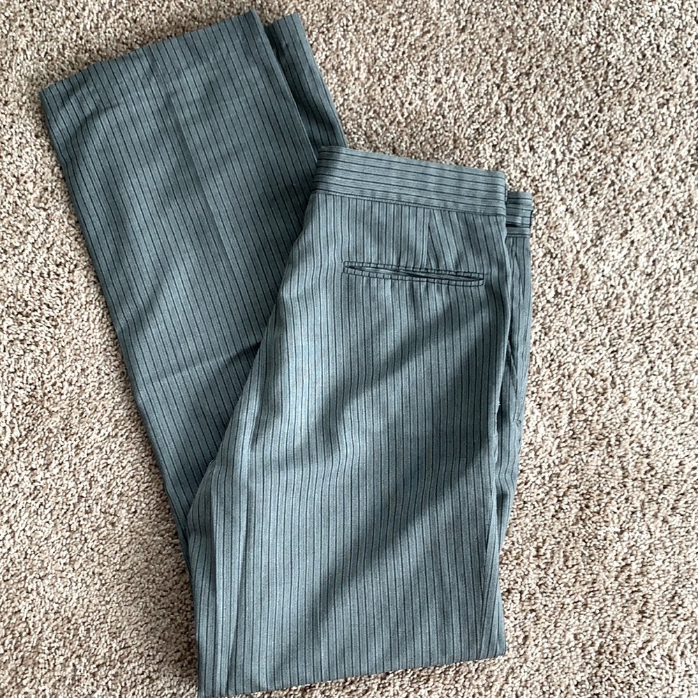 Tux pants, waist easily adjustable on both sides, length 34-36”